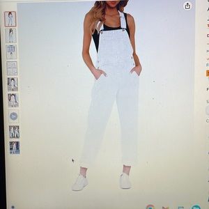 White overalls